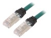 Cablu Patch S/FTP TX6A 10Gig LSZH Verde 1m 26AWG