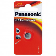 Baterie buton alcalina LR44 Panasonic, LR-44L/1BP