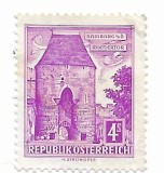 Austria_Monumente arhitectonice din Austria, 1960 - 4 S, neobliterat
