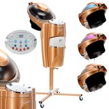 Saună capilară, umidificator profesional Sophia Micromist 10&icirc;n1, pentru reconstrucție, regenerare, &icirc;ngrijire păr, ozon, fototerapie PRO
