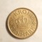 RAR / DANEMARCA 1/2 KRONE 1940 UNC