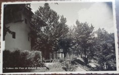 Carte postala - Baile Olanesti: Vedere din Parc si Hotelul Statului