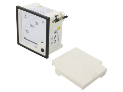 Ampermetru pe Panou True RMS 0-300A/600A Clasa 1.5 foto