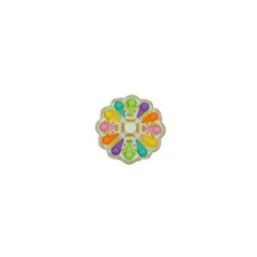 Jucarie senzoriala flippy - simple dimple, antistres, multicolor, model 4
