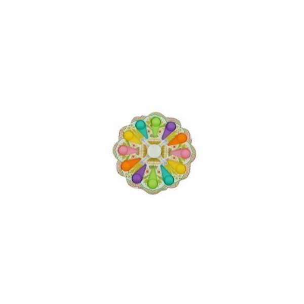 Jucarie senzoriala flippy - simple dimple, antistres, multicolor, model 4