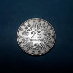 25 Schilling Austria 1971 Wiener Borse 1771 - 1971 silingi argint