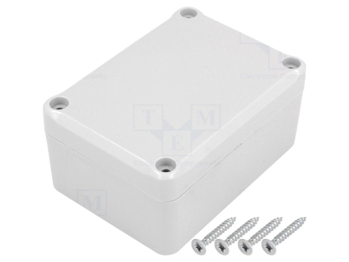 Carcasă universală ABS gri IP65