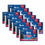 Cumpara ieftin Pliculeț BRIT Premium Cat Meat Plate 12 x (4 x 100 g)