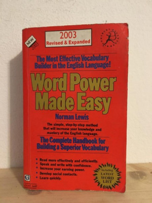 Norman Lewis - Word Power Made Easy. foto