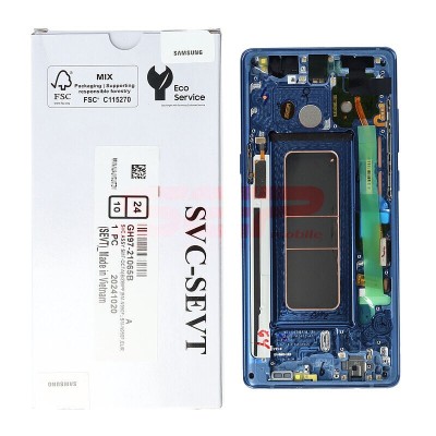 LCD+Touchscreen Samsung Galaxy Note 8 / N950 BLUE Original Service Pack foto