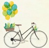 Fundal fotografic din autocolant - Bicicleta
