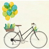 Fundal fotografic din autocolant - Bicicleta