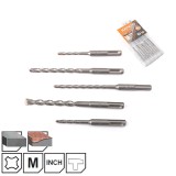 Set 5 burghie SDS-plus de beton, 5-10 mm WeldLand Equipment