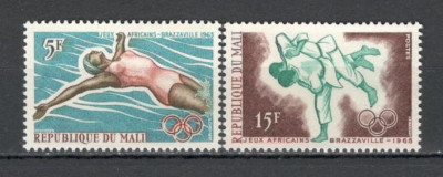 Mali.1965 Jocuri sportive africane Brazzaville DM.35 foto