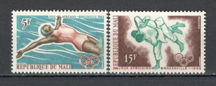 Mali.1965 Jocuri sportive africane Brazzaville DM.35