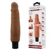 Vibrator Realistic Sliding Skin Waldorf, Brun, 21.5 cm, Debra