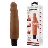 Cumpara ieftin Vibrator Realistic Sliding Skin Waldorf, Brun, 21.5 cm
