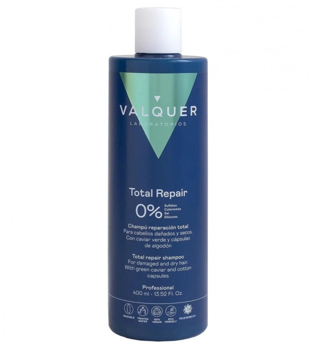 Sampon reparator pentru par deteriorat Total Repair - Valquer 400 ml