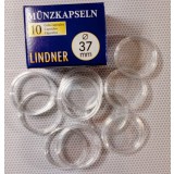 CAPSULE LINDNER 10 BUC / CUTIE. INTERIOR 37 MM