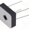 Punte redresoare monofazată Urmax 200V 25A 350A THT DC COMPONENTS