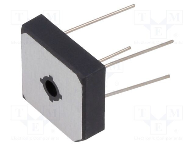 Punte redresoare monofazată Urmax 200V 25A 350A THT DC COMPONENTS