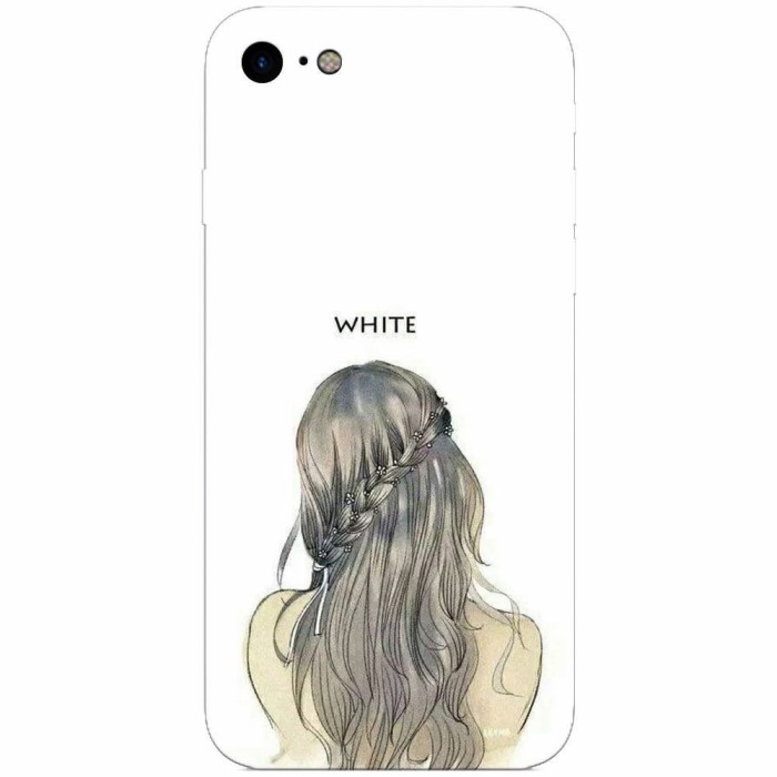 Husa silicon pentru Apple Iphone 6 / 6S, White