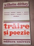 Traire si poezie- Wilhelm Dilthey