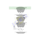 Set placute frana Icer 181653, parte montare : Punte Fata, Audi A3 202012, TT, Seat Leon; Skoda Superb 2; Vw Eos, Golf 5, Golf 6, Passat 202015,