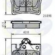 Set placute frana,frana disc MERCEDES E-CLASS (W210) (1995 - 2003) COMLINE CBP0915