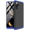 Husa protectie 360&deg; (fata+spate) pentru Huawei P30 Pro, GKK, Policarbonat, Negru/Albastru