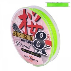 Fir Sakura Sensibraid 8X 0.18mm 150m Chartreuse foto