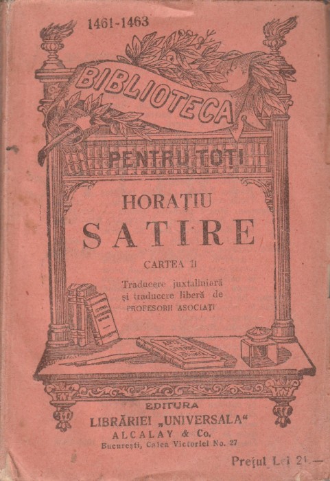 Horatiu - Satire (Cartea a II-a)