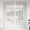 Perdele cu perdele 2 pcs Gri deschis 140 x 245 cm Poliester