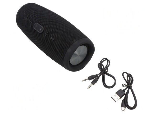 Difuzor Bluetooth 5.0 cu microSD și USB, Negru