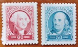 USA- 2Timbre f, vechi- val mare de catalog=MLH-Nestampilata, Nestampilat