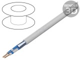 Cablu LonWorks 1x2x22AWG FRNC alb 305m &Oslash;4,6mm