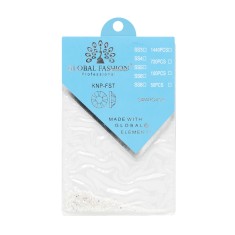 Cristale unghii tip Swarovski, Global Fashion, set 1440 buc, transparente foto