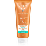 Vichy Capital Soleil lapte de protectie pentru fata si corp SPF 50+ 300 ml