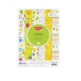 Hartie decorativa A4 - 24 Coli - Birthday | Daco