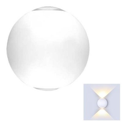 Lampa led 6w 4000k alb neutru - alb foto