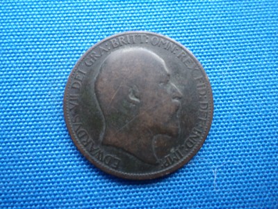 HALF PENNY 1902 EDUARD VII / ANGLIA foto