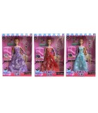 Papusa Adorabila cu Sceptru, rochie tulle brocart, plastic non-toxic, recomandata copiilor 3 ani+