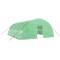 Sera cu cadru din otel, verde, 48 m&sup2;, 8x6x2,85 m
