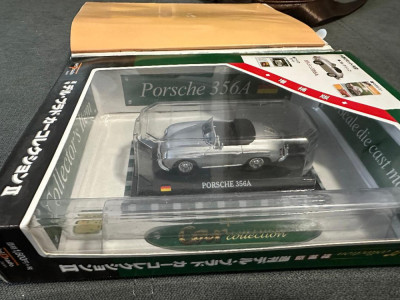 Macheta DelPrado Porsche 356A scara 1 : 43 foto