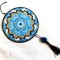 ornament pe lemn mandala 43384
