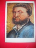 HOPCT 23406 AUTOPORTRET -HANS GOLBEIN CEL TANAR 1497-1543 --MUZEE RUSIA - CP PICTURA --NECIRCULATA