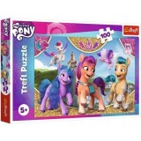 Puzzle Trefl My little Pony: Prietenie magica de colorata 100 piese