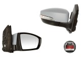 Oglinda usa exterioara Ford Kuga, 01.2013-01.2020, partea Dreapta, reglare electrica; grunduit; incalzit; sticla asferica; geam cromat; cu Lucas, SRL