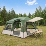 vidaXL Cort Instant Verde 8 persoane Poliester 185T cu acoperire PU 42017484