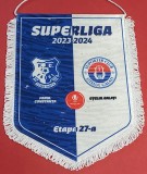 Fanion (protocol) meci fotbal FARUL CONSTANTA - OTELUL GALATI (24.02.2024)